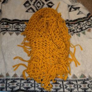 Beautiful Mustard Infinty Scarf